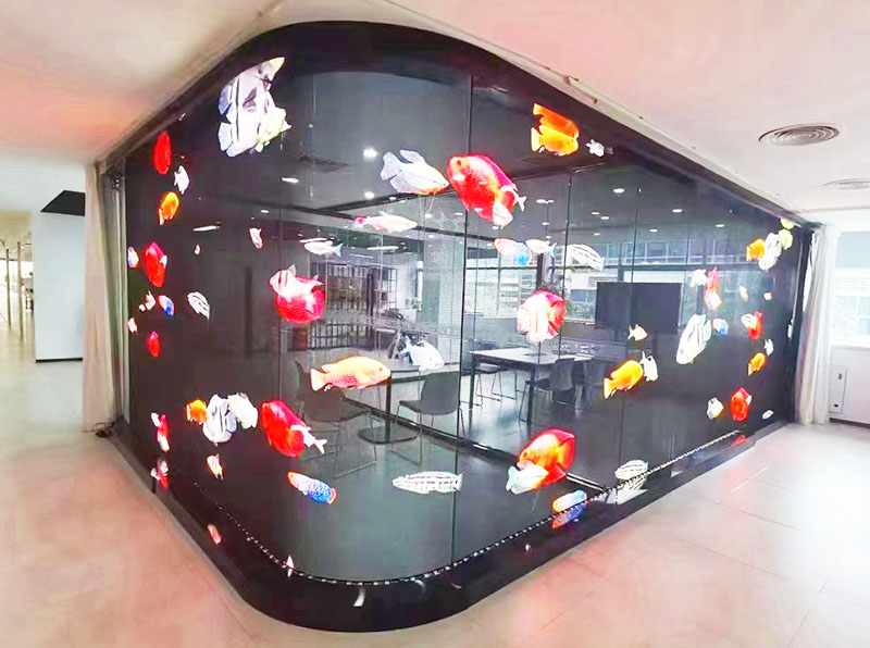 Holographic LED